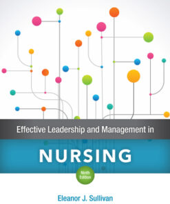 Effective Leadership and Management in Nursing 9th Edition - Original PDF