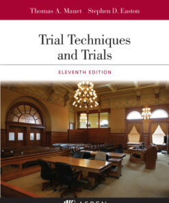 Trial Techniques and Trials 11th Edition - Original PDF