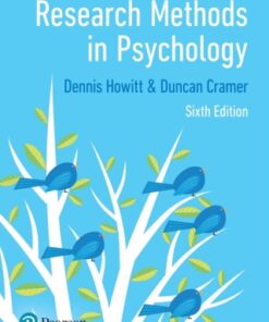 Research Methods in Psychology Enhanced 6th Edition - Original PDF