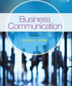 Business Communication 3rd Edition - Original PDF