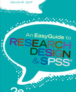 An EasyGuide to Research Design & SPSS 2nd Edition - Original PDF