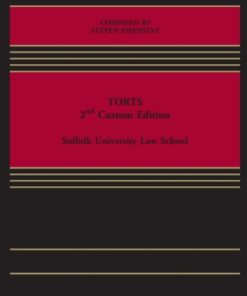 Torts: Custom Edition 2nd Edition - Original PDF