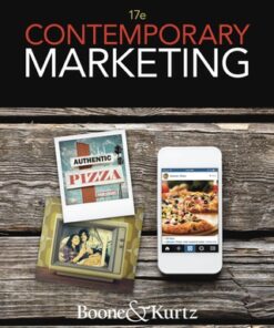 Contemporary Marketing 17th Edition - Original PDF