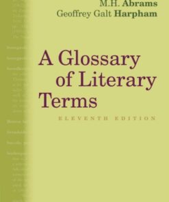 A Glossary of Literary Terms 11th Edition - Original PDF