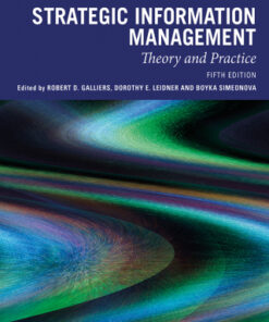 Strategic Information Management: Theory and Practice 5th Edition - Original PDF