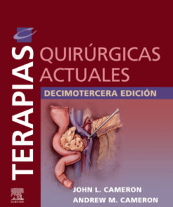 Terapias quirúrgicas actuales 13th Edition by John L Cameron - Original PDF