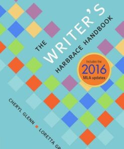 The Writer's Harbrace Handbook, 2016 MLA Update 6th Edition - Original PDF
