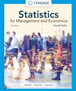 Statistics for Management and Economics 12th Edition - Original PDF