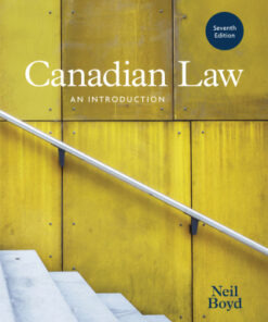 Canadian Law 7th Edition - Original PDF