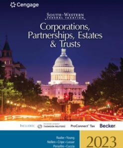 South-Western Federal Taxation 2023: Corporations, Partnerships, Estates and Trusts 46th Edition - Original PDF