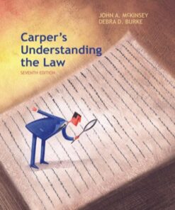 Carper's Understanding the Law 7th Edition - Original PDF