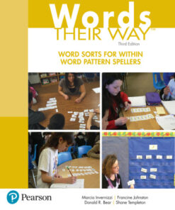 Words Their Way: Word Sorts for Within Word Pattern Spellers 3rd Edition - Original PDF