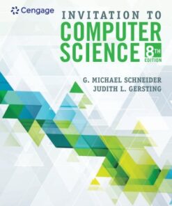 Invitation to Computer Science 8th Edition - Original PDF