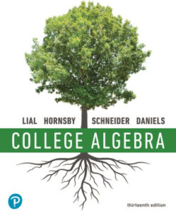 College Algebra 13th Edition - Original PDF