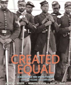 Created Equal: A History of the United States, Combined Volume 5th Edition - Original PDF