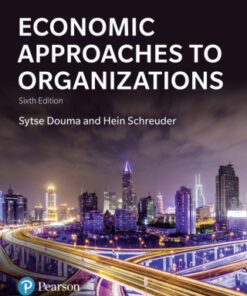 Economic Approaches to Organization 6th Edition - Original PDF