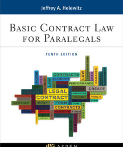Basic Contract Law for Paralegals 10th Edition - Original PDF