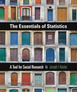 The Essentials of Statistics: A Tool for Social Research 4th Edition - Original PDF