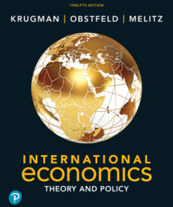 International Economics: Theory and Policy 12e 12th Edition - Original PDF
