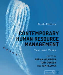 Contemporary Human Resource Management 6th Edition Text and Cases - Original PDF