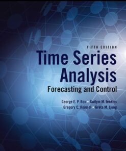 Time Series Analysis: Forecasting and Control 5th Edition - Original PDF