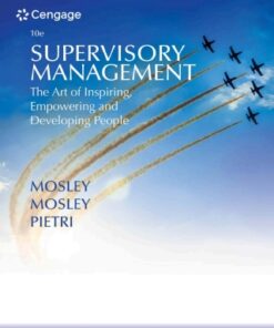 Supervisory Management: The Art of Inspiring, Empowering, and Developing 10th Edition - Original PDF