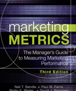 Marketing Metrics: The Manager's Guide to Measuring Marketing Performance 3rd Edition - Original PDF
