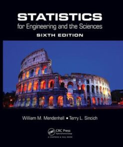 Statistics for Engineering and the Sciences 6th Edition - Original PDF
