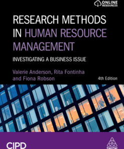 Research Methods in Human Resource Management: Investigating a Business Issue 4th Edition - Original PDF