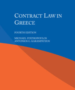 Contract Law in Greece 4th Edition - Original PDF