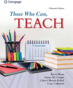 Those Who Can, Teach 15th Edition - Original PDF