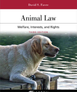 Animal Law: Welfare Interests and Rights 3rd Edition - Original PDF