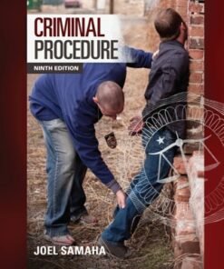 Criminal Procedure 9th Edition - Original PDF