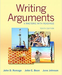 Writing Arguments: A Rhetoric with Readings 10th edition - Original PDF
