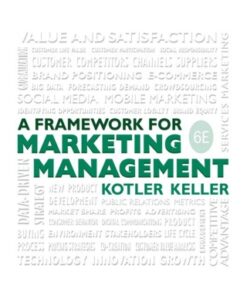 Framework for Marketing Management 6th Edition - Original PDF