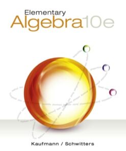 Elementary Algebra 10th Edition - Original PDF