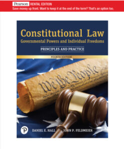 Constitutional Law: Govermental Powers and Individual Freedoms 4th Edition - Original PDF