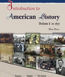 Introduction to American History Volume 1 9th Edition - Original PDF