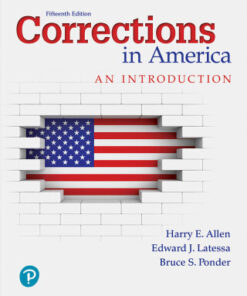 Corrections in America: An Introduction 15th Edition - Original PDF
