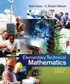 Elementary Technical Mathematics 11th Edition - Original PDF