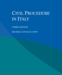 Civil Procedure in Italy 3rd Edition - Original PDF