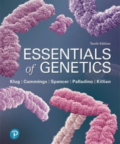 Essentials of Genetics 10th Edition - Original PDF