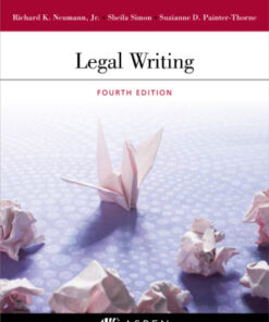 Legal Writing 4e 4th Edition - Original PDF