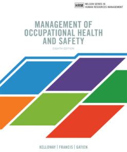 Management of Occupational Health & Safety 8th Edition - Original PDF