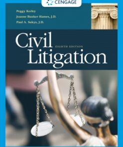 Civil Litigation 8th Edition - Original PDF