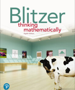 Thinking Mathematically 8th Edition - Original PDF