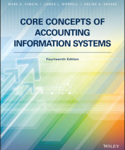 Core Concepts of Accounting Information Systems 14th Edition - Original PDF