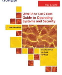 CompTIA A+ Core 2 Exam: Guide to Operating Systems and Security 10th Edition - Original PDF