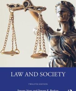 Law and Society 12th Edition - Original PDF