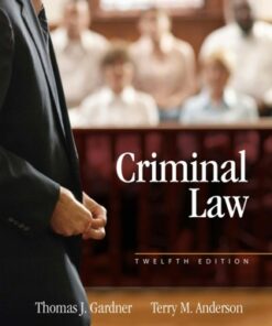 Criminal Law 12th Edition - Original PDF